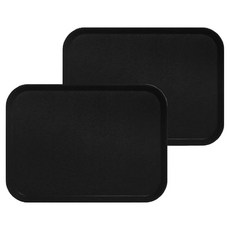 MINIMO 韓國製高強度彩色託盤, 霧面黑, 2個