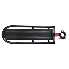 DIBOTE 迪伯特 自行車鋁合金快拆式平板架/後貨架 W3120-8, 黑色, 1個