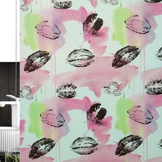 스크릿가든무점착유리창시트지 입술자국, 혼합색상