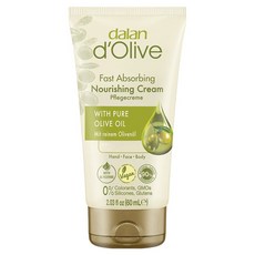 dalan 達欖 橄欖滋養手部及臉部乳霜, 1個, 60ml