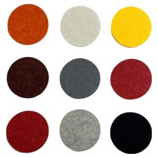 恩熙魔法 多用途留言板磁磚貼紙9件組, 紅色4號混色