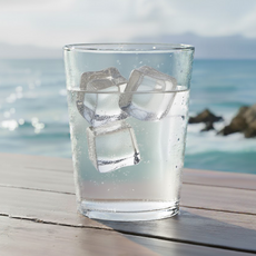 LIVINGMATE Tritan 防卡V形水杯 360ml, 50個, 透明