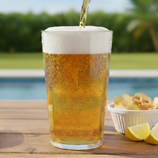 LIVINGMATE Tritan 防卡V形水杯 600ml, 透明, 10個