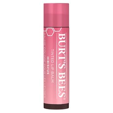 BURT'S BEES 塗鴉彩色唇膏3號, 1個, 紅豆沙