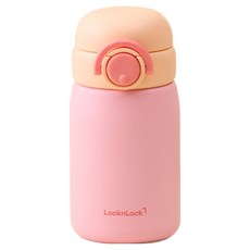 락앤락 스쿨핏 스위치캡 미니 텀블러 LHC3386PIK, 핑크, 1개, 270ml