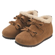 Rabbit Foot 雙蝴蝶結刷毛內裡鞋