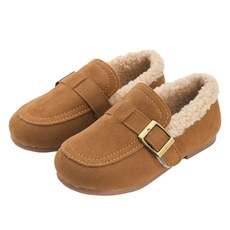 兔子腳 腳背扣環刷毛內裡鞋