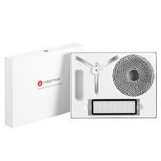 roborock 石頭科技 Qrevo Pro / Qrevo S 掃地機器人 邊刷 + 集塵濾網 + 濕拖布墊 2入組, 1套, R7312