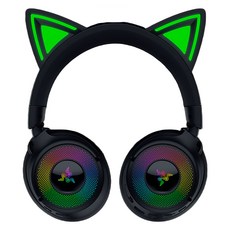 RAZER 雷蛇 北海巨妖 Kitty V3 PRO 藍芽頭戴式耳機, 黑色, RZ04-05170300-R3M1