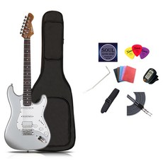 Xenon 입문용 일렉기타, 실버, 1개, GP-5