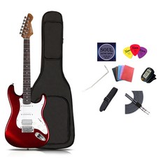 Xenon 입문용 일렉기타, 캔디애플레드, 1개, GP-5