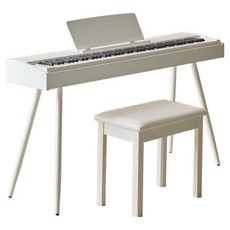 다이나톤 디지털 피아노 + 의자 세트, DT200SP, 화이트, 1세트