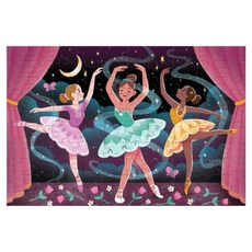 mudpuppy 夜光拼圖 芭蕾舞者, 1個, 100片