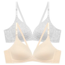 Suafam 青少年用 3階段 棉質AEROCool 內衣 2入