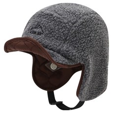 American Road 雙面耳罩毛絨滑雪帽 BRP1872, 可可色, 1個