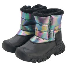 Rabbit Foot 全息圖案鋪棉內刷毛靴