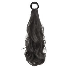 Paperments Leiran 長波浪馬尾髮片 ONE SIZE(40cm) 12977, 自然黑色, 1個