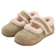 Rabbit Foot 兒童經典瑪莉珍鋪毛內裡鞋