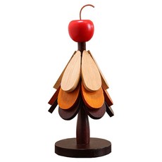 아싸레 원목 트리 냄비받침 3종 세트, 앵두, 1세트