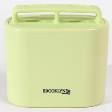 Brooklyn Real Ice 雙格製冰盒, 薄荷, 1個