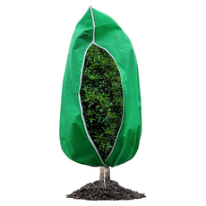 Monologies 樹木植物不織布保暖兩用保護套 綠色 300 x 360 cm 束帶拉鍊型, 1個