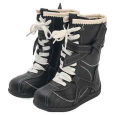 Rabbit Foot 結飾縫線長靴