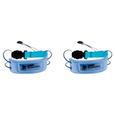 뉴케아스포츠 러닝 바이크 사이클 스포츠 반사 스트랩, 블루, 2개