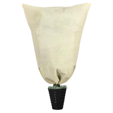 Monologies 樹木植物不織布保溫兩用保護套 米色 80 x 120 cm 束帶型, 1個