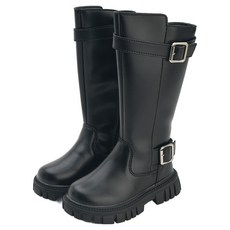 Rabbit Foot 兒童 Haru 皮帶內刷毛長靴