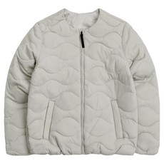 M.N.C 男士類羽絨波紋無領輕量鋪棉外套 MDPD085WS