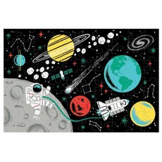 mudpuppy 夜光拼圖 宇宙探測, 1個, 100片