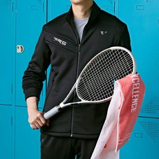 peggynco 男士羽球網球桌球運動刷毛訓練上下衣套組 1054