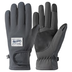 American Road 女性冬季智慧觸控滑雪手套 雙手穿戴組 BRP1906, 深灰色, 1套