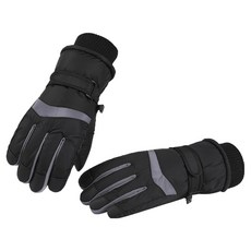 아메리칸로드 여성용 손목 스트랩 사이클 스키 보드 장갑 양손착용 세트 BRP1903, 블랙, 1세트