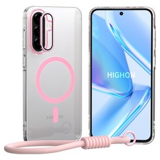 HIGHON Neon Skin MagSafe 兼容透明硬殼手機殼