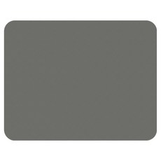 누아트 논슬립 생활방수 마우스패드 220 x 280 x 4 mm, 그레이, 1개