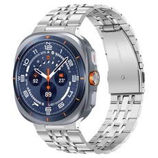 SPACE SHIELD Jubilee 金屬錶帶, 1個, 銀色