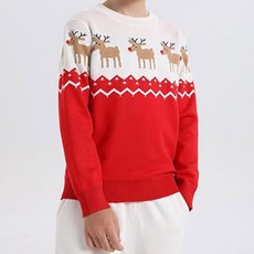 Ubly 兒童 Letasu 聖誕魯道夫針織毛衣