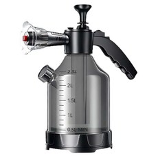 wellane 手動氣壓式洗車泡沫噴壺 透黑色 3L, 1個