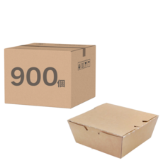 ONEFU 三點自扣牛皮紙粿, 1箱, 900個裝