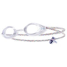 루니덕 키즈 주니어 투명 노미러 패브릭 수경, WHITE, 1개