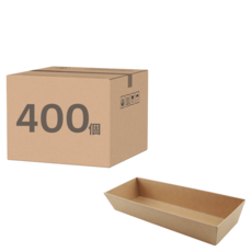 ONEFU 430輕食盒 牛卡底, 1箱, 400個裝