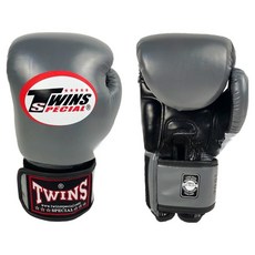 Twins Special 高耐用性手腕穩定設計Twins陪練拳擊手套, 灰色, 1個