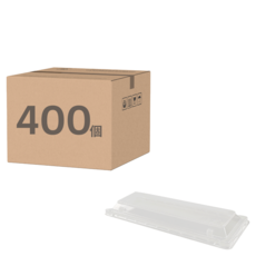 ONEFU 430輕食盒 透明蓋, 1箱, 400個裝