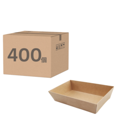 ONEFU 1608輕食盒 牛卡底, 1箱, 400個裝