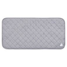 THEANN 寵物碳素溫熱電熱墊, 淺灰色, 大型(45x90)