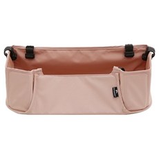 pompolarr 嬰幼兒用 N2 推車專用秘密收納盒, 糖果粉色, 1個