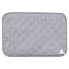 더안 반려동물 탄소 온열 전기방석, 연그레이, 1개