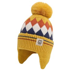 KIZTREE 兒童球球針織護耳帽 DM-175