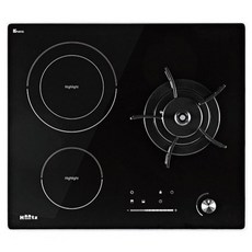 Haatz 하이브리드 가스쿡탑 가스레인지 3구 방문설치, GEC-3601GARH LNG, 빌트인